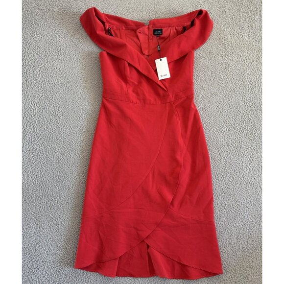 Bardot Bella Flute Dress Off Shoulder Formal Party - Picture 1 of 14